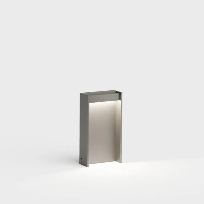 IP44.de LED-Pollerleuchte SLAT 40cm grau 91031-SG