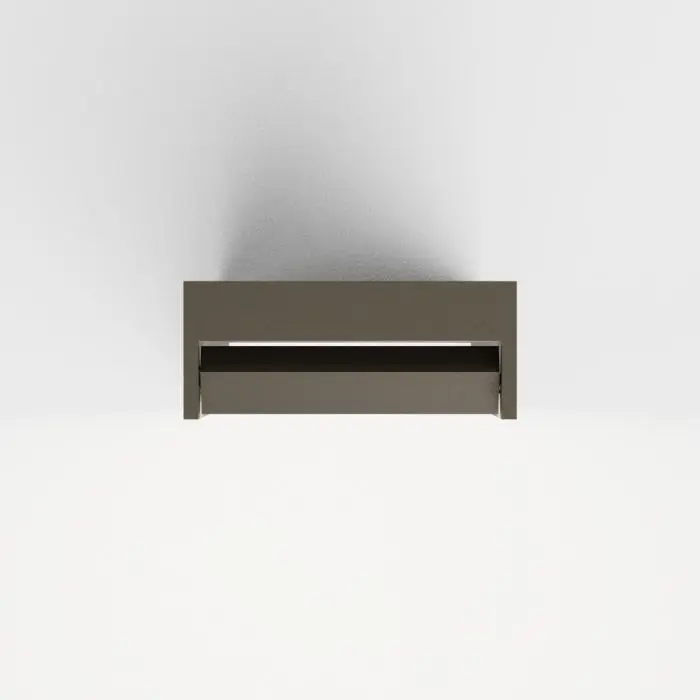 IP44.de LED-Pollerleuchte SLAT 70cm braun 91032-CB