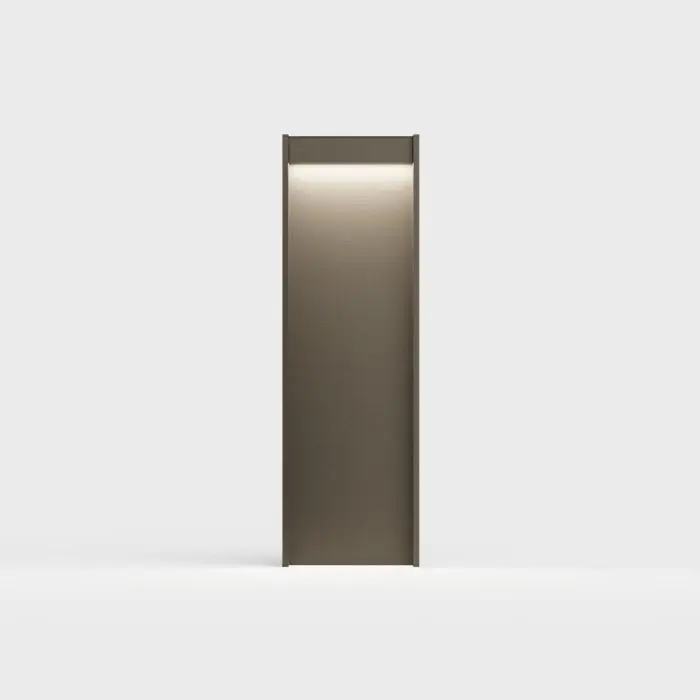 IP44.de LED-Pollerleuchte SLAT 70cm braun 91032-CB