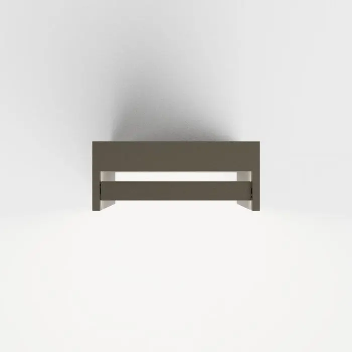 IP44.de LED-Pollerleuchte SLAT 70cm braun 91032-CB