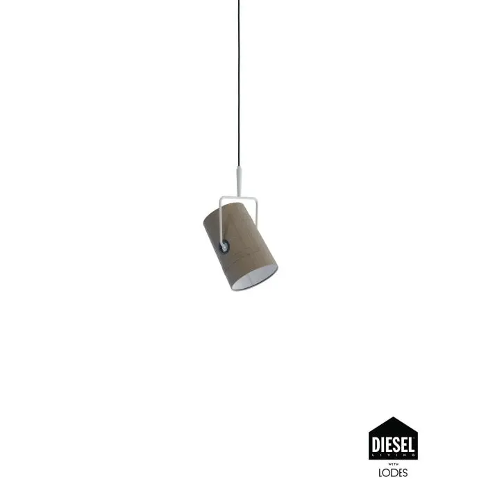 Diesel Pendelleuchte FORK ivory/grau 505002 Diesel Pendelleuchte FORK ivory/grau 505002