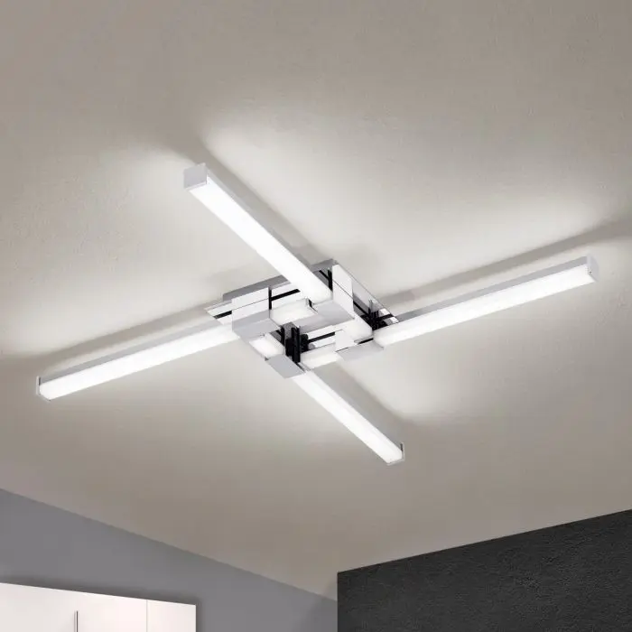 Hausmarke LED-Deckenleuchte LEDINA DL 7-636/4 chrom Hausmarke LED-Deckenleuchte LEDINA DL 7-636/4 chrom