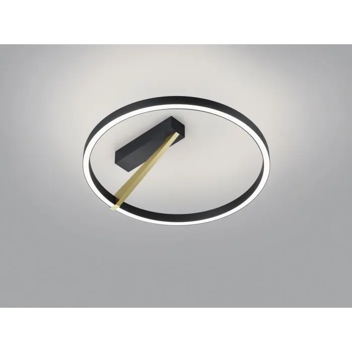LED-Deckenleuchte ELARA Schwarz / Gold LED-Deckenleuchte ELARA Schwarz / Gold