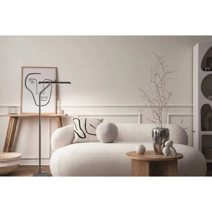 LED-Leseleuchte Beba Anthrazit