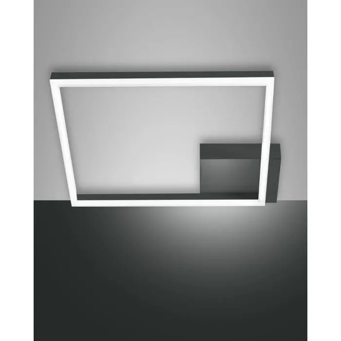 Fabas Luce LED-Wand-/Deckenleuchte BARD 42x42cm anthrazit 3394-61-282 Fabas Luce LED-Wand-/Deckenleuchte BARD 42x42cm anthrazit 3394-61-282