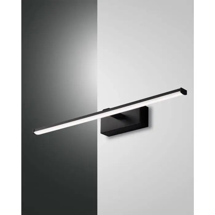 Fabas Luce LED-Wandleuchte NALA 50cm schwarz 3361-26-101 Fabas Luce LED-Wandleuchte NALA 50cm schwarz 3361-26-101