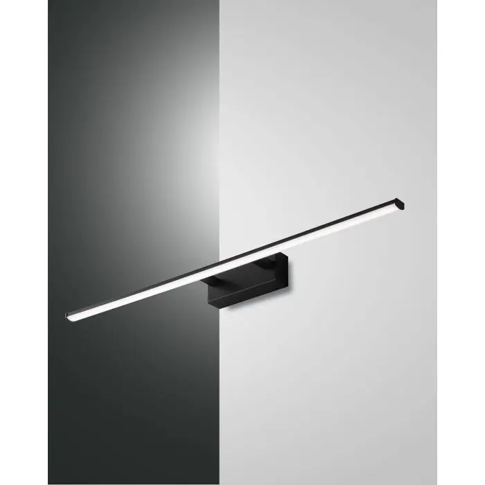 Fabas Luce LED-Wandleuchte NALA 75cm schwarz 3361-28-101 Fabas Luce LED-Wandleuchte NALA 75cm schwarz 3361-28-101