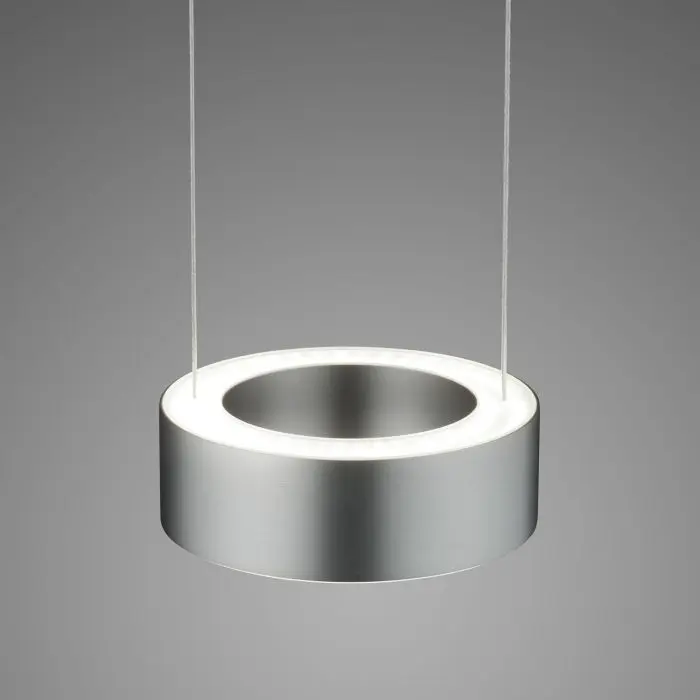 LED-Pendelleuchte ZERA-3 Nickel/schwarz/bronze prisma/opal