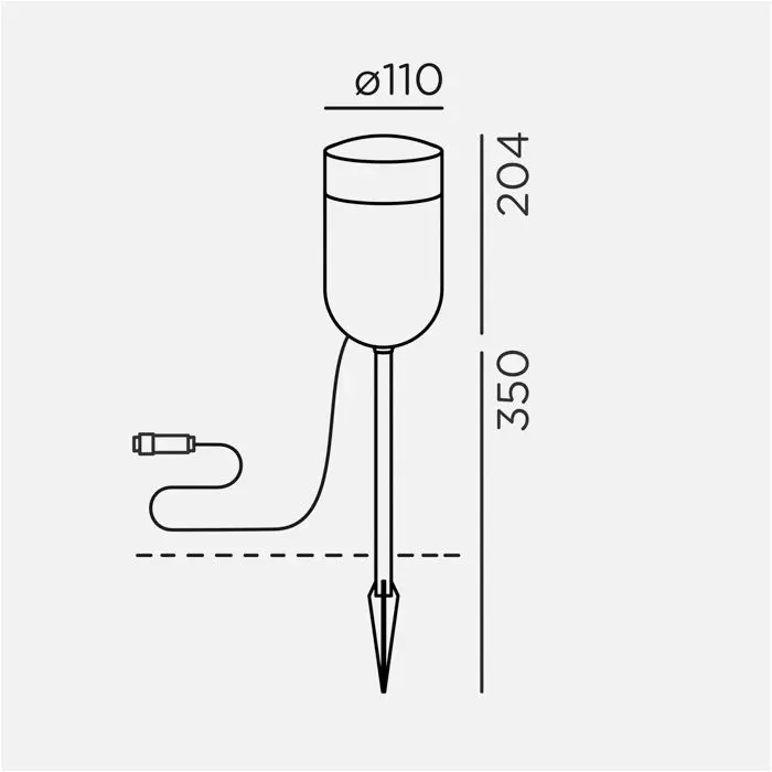 IP44.de BIK.4 SPIKE 92086-AN-CO Pikto
