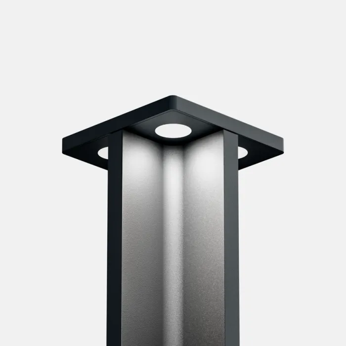 IP44.de Pollerleuchte MIR X 70cm schwarz 91002-27-BL 3