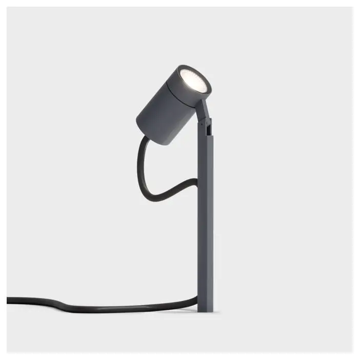 IP44.de Leuchten LED-Erdspießleuchte PIEK SPOT CONNECT 25cm/50cm/100cm anthrazit/dunkelbraun/schwarz 92076-CO