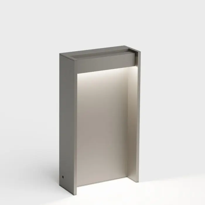 IP44.de LED-Pollerleuchte SLAT 40cm grau 91031-SG IP44.de LED-Pollerleuchte SLAT 40cm grau 91031-SG