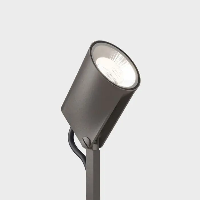 IP44.de Leuchten LED-Erdspießleuchte STIC SPIKE 2700K braun 30cm 91061-27-CB