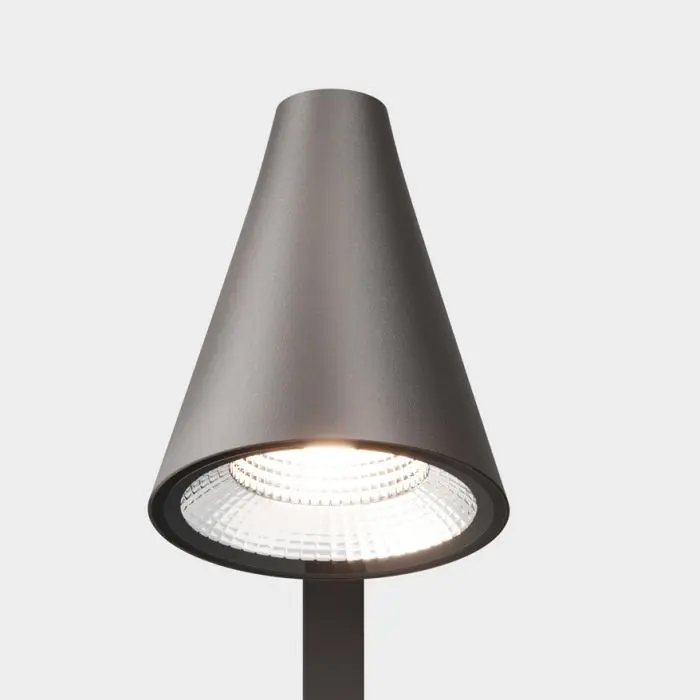 IP44.de Leuchten LED-Erdspießleuchte STIC SPIKE 2700K braun 30cm 91061-27-CB