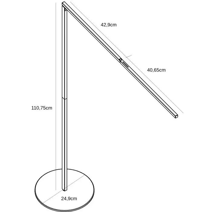 LED-Leseleuchte Z-BAR Gen4 schwarz