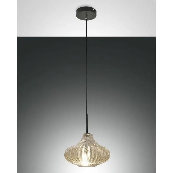 Fabas Luce Pendelleuchte BUDELLI Champagner 3723-40-167 Fabas Luce Pendelleuchte BUDELLI Champagner 3723-40-167