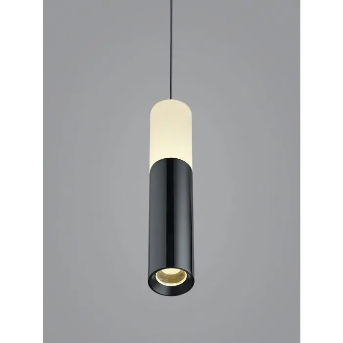 LED-Pendelleuchte LIDOS Schwarzchrom
