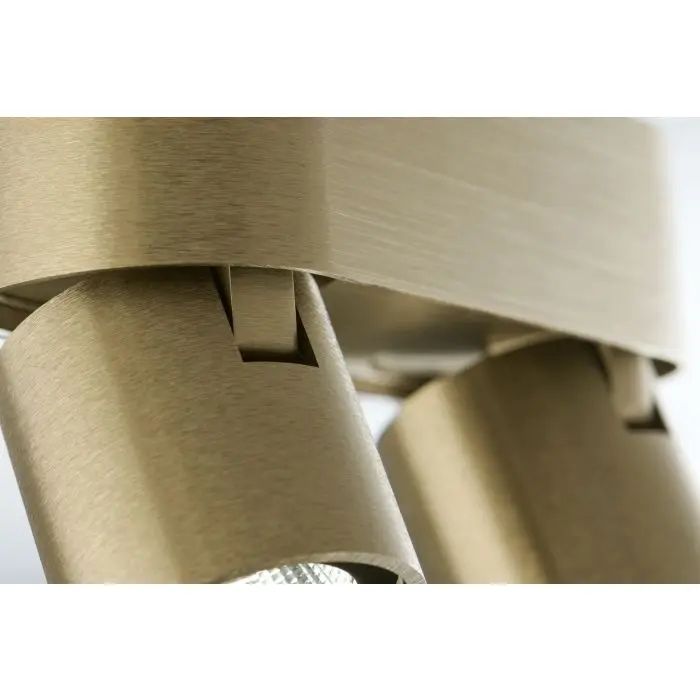 Light-Point 2er-LED-Deckenspot AURA Messing 270994