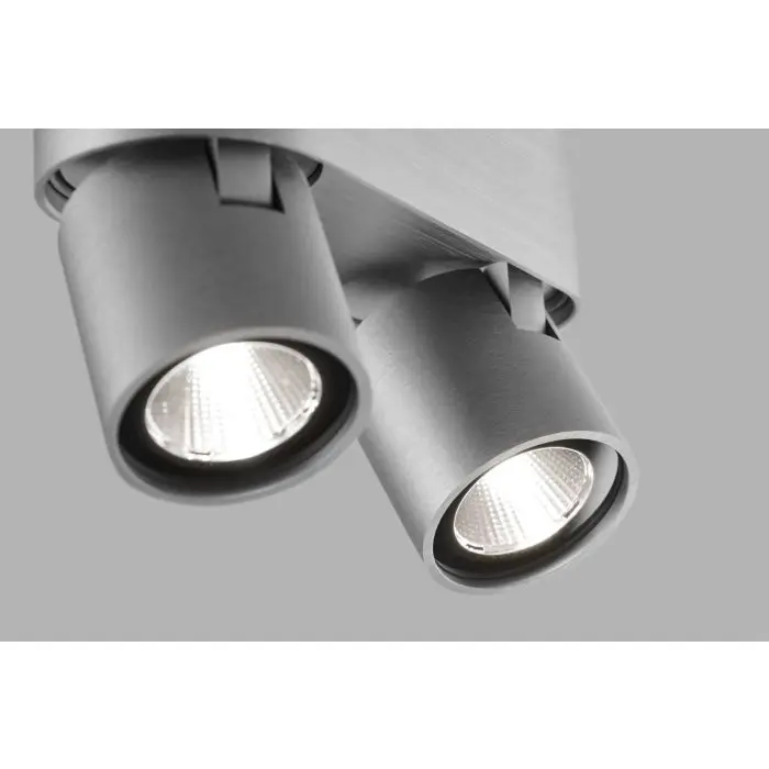 Light-Point 2er-LED-Deckenspot AURA titan 270993