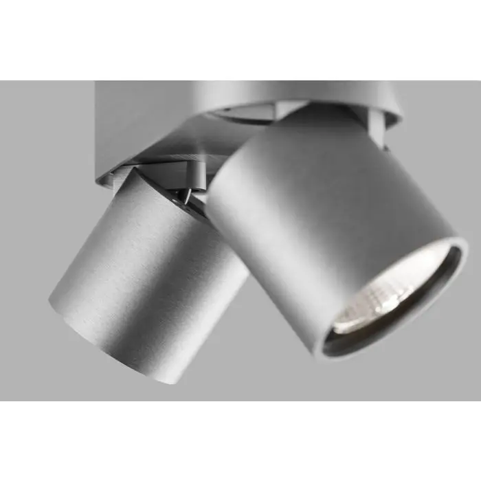 Light-Point 2er-LED-Deckenspot AURA titan 270993