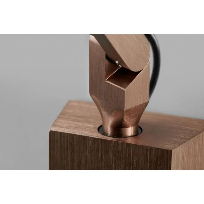 Wandbefestigung ROSEGOLD für Klemmleuchte DARK