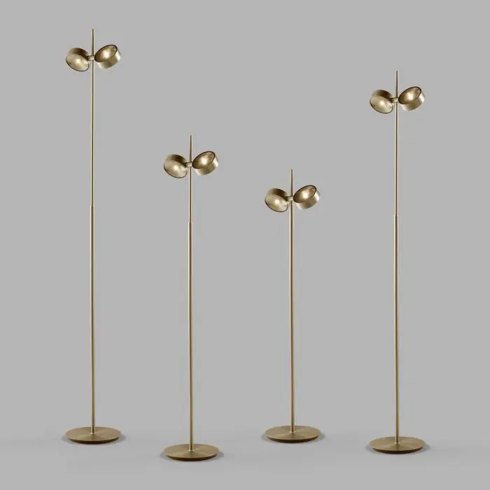 Light-Point LED-Stehleuchte ORBIT Messing 270783
