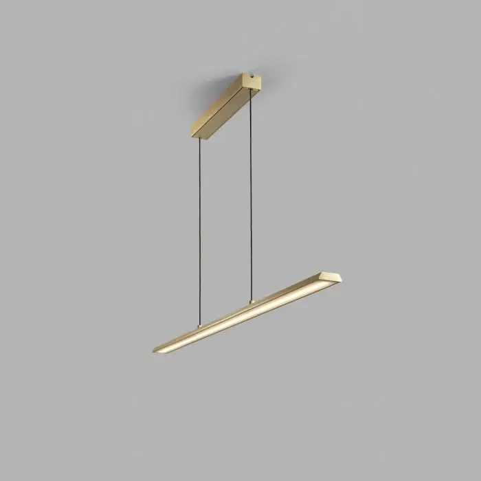 Light-Point LED-Pendelleuchte SLIM 120cm Messing 280704