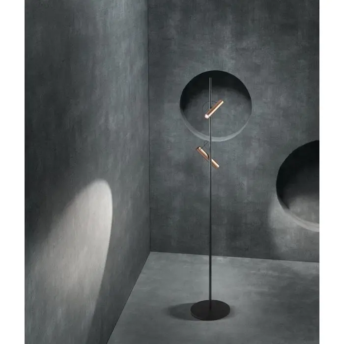 Light-Point LED-Stehleuchte SPIRIT schwarz/rosegold 270640