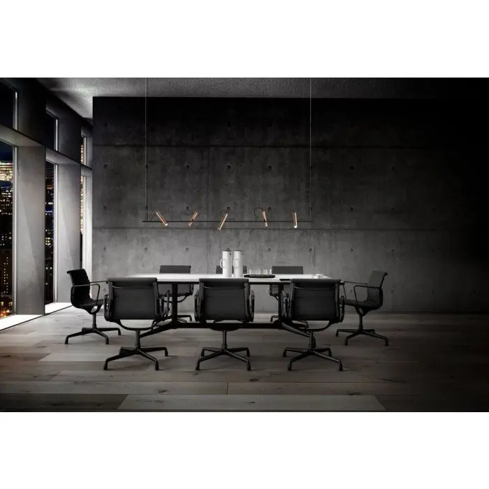 Light-Point 5er-LED-Pendelleuchte SPIRIT 200cm schwarz/rosegold 270630