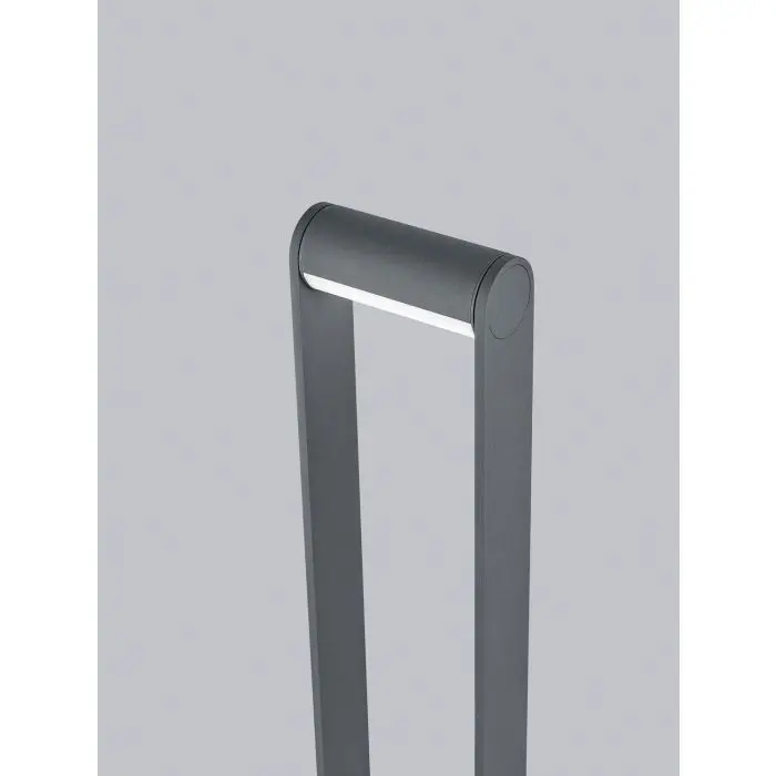 LED-Pollerleuchte LUZ44 Graphit
